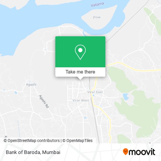 Bank of Baroda map