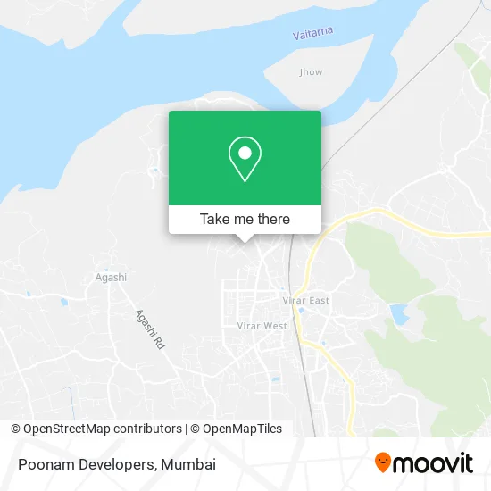 Poonam Developers map