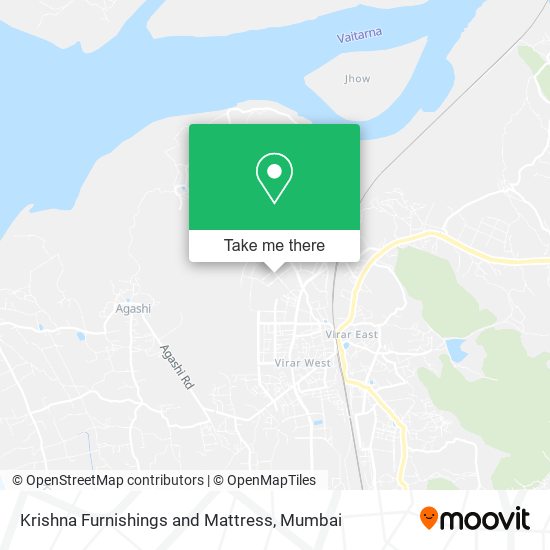 Krishna Furnishings and Mattress map