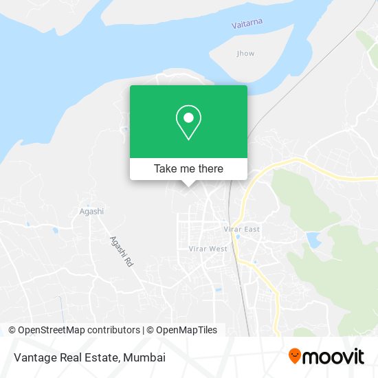 Vantage Real Estate map