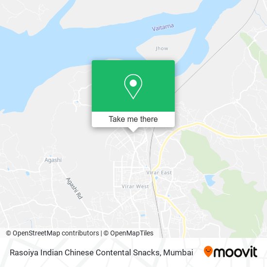 Rasoiya Indian Chinese Contental Snacks map