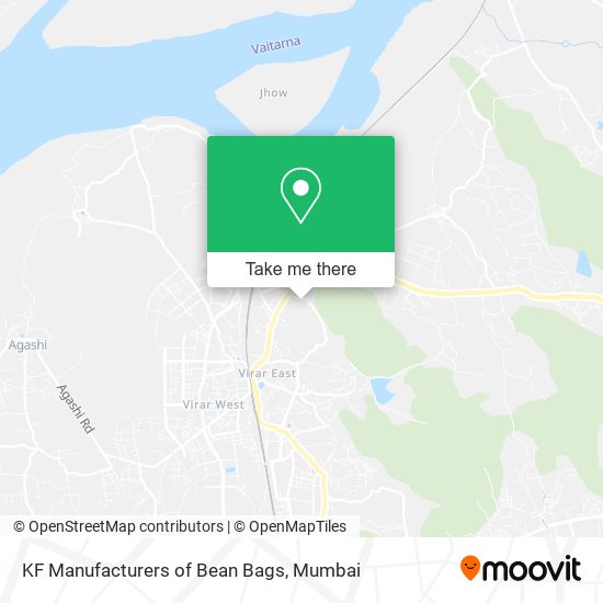 KF Manufacturers of Bean Bags map