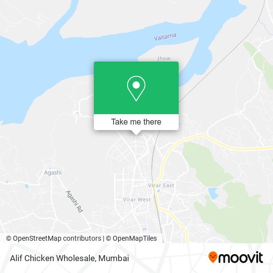 Alif Chicken Wholesale map