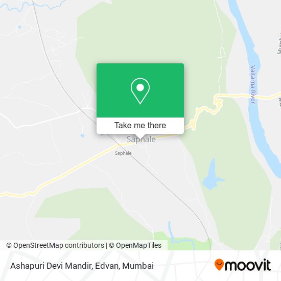 Ashapuri Devi Mandir, Edvan map