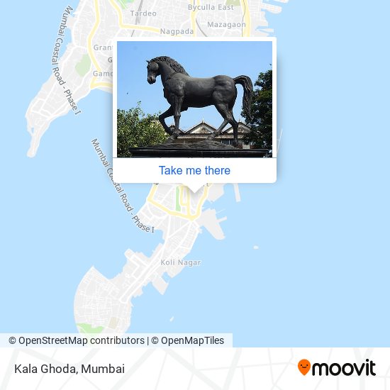 Kala Ghoda map