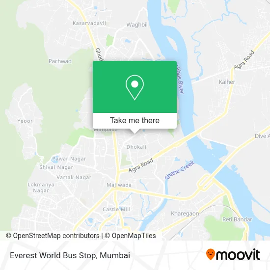 Everest World Bus Stop map