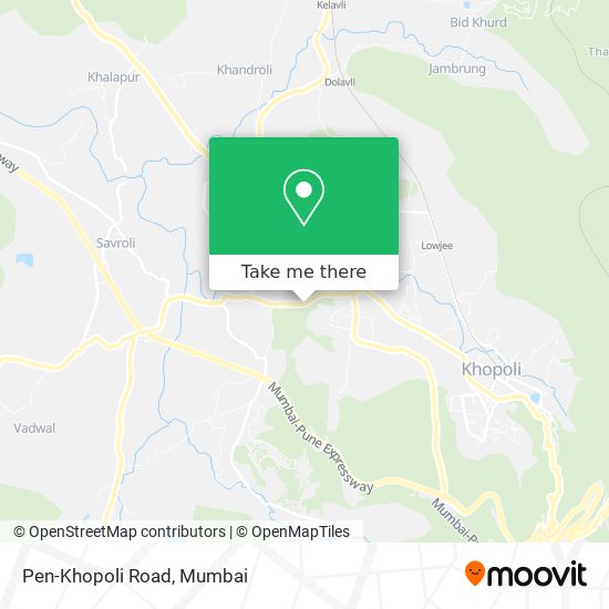 Pen-Khopoli Road map