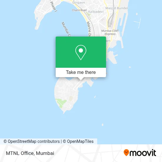 MTNL Office map
