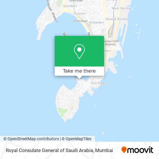 How To Get To Royal Consulate General Of Saudi Arabia In Mumbai By Bus Or Train