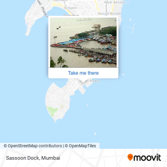 Sassoon Dock map