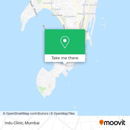 Indu Clinic map