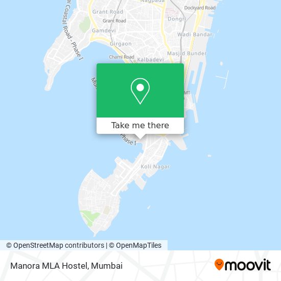 Manora MLA Hostel map