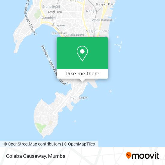 Colaba Causeway map