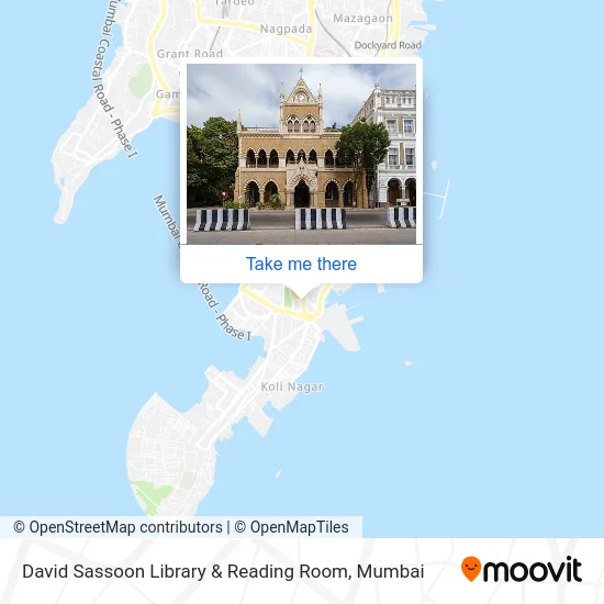 David Sassoon Library & Reading Room map