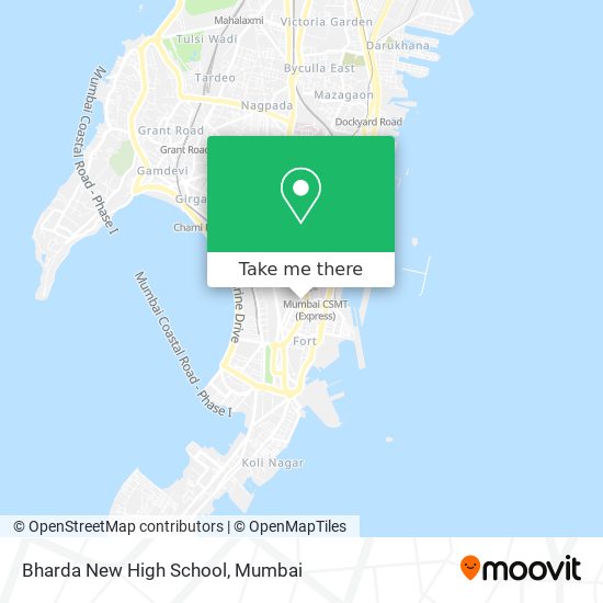 Bharda New High School map