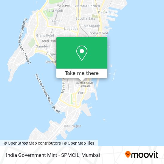 India Government Mint - SPMCIL map