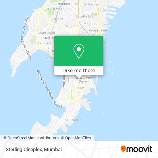 Sterling Cineplex map