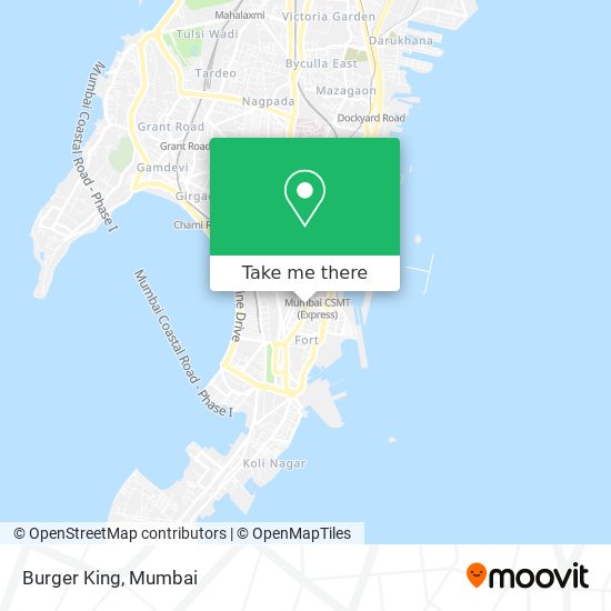 Burger King map