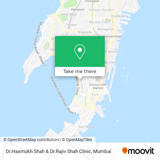 Dr.Hasmukh Shah & Dr.Rajiv Shah Clinic map