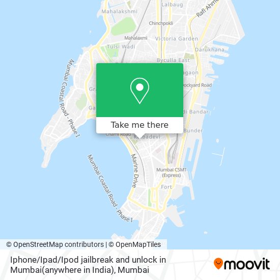 Iphone / Ipad / Ipod jailbreak and unlock in Mumbai(anywhere in India) map