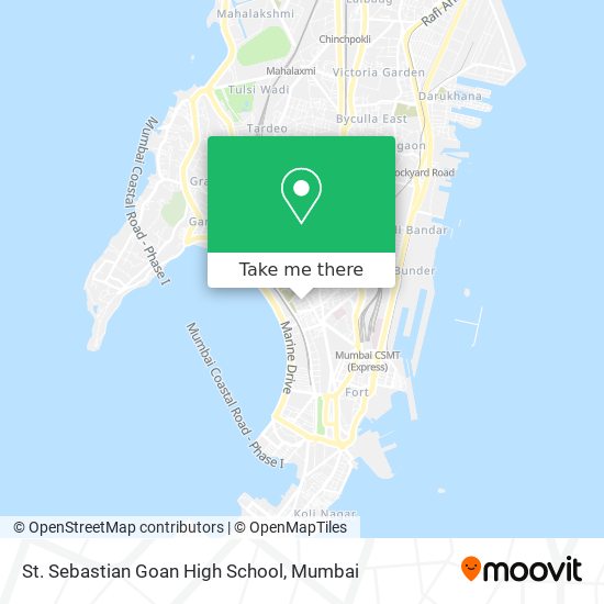 St. Sebastian Goan High School map