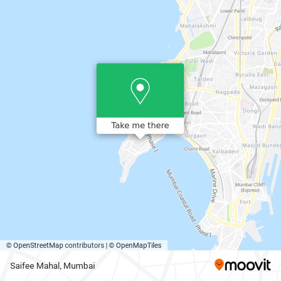 Saifee Mahal map