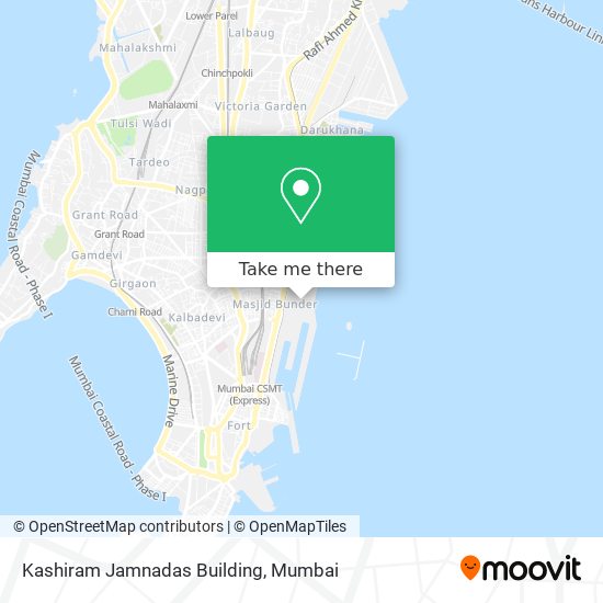 Kashiram Jamnadas Building map