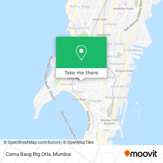 Cama Baug Big Otla map