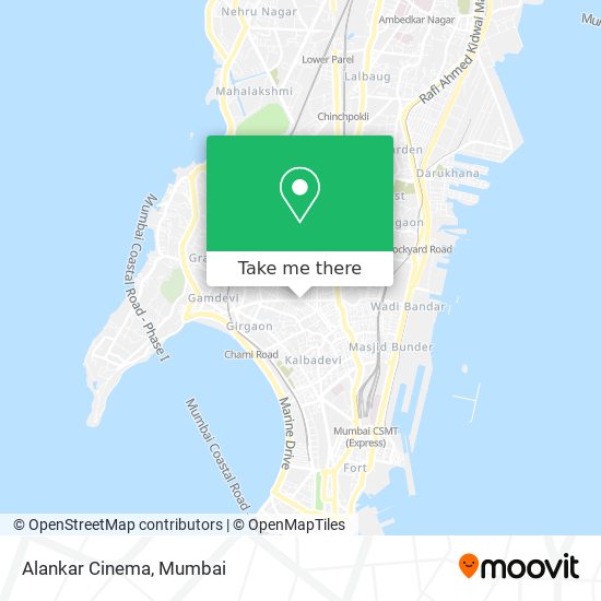 Alankar Cinema map