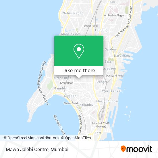 Mawa Jalebi Centre map