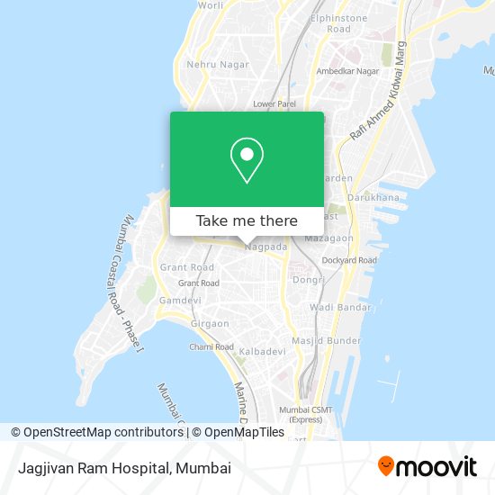 Jagjivan Ram Hospital map