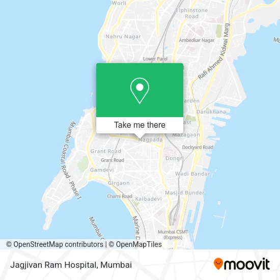 Jagjivan Ram Hospital map