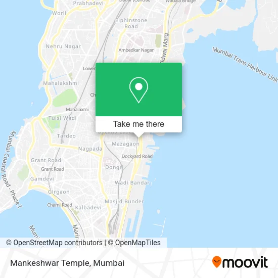 Mankeshwar Temple map