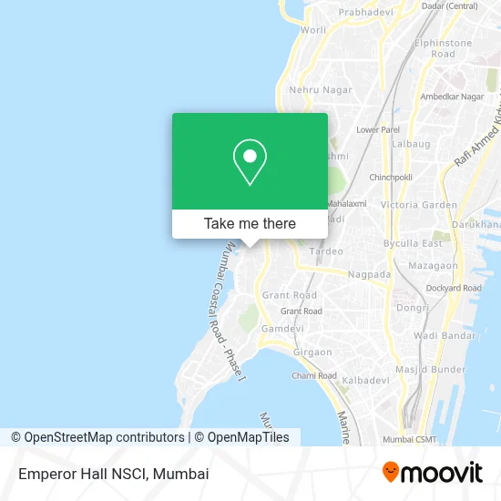 Emperor Hall NSCI map