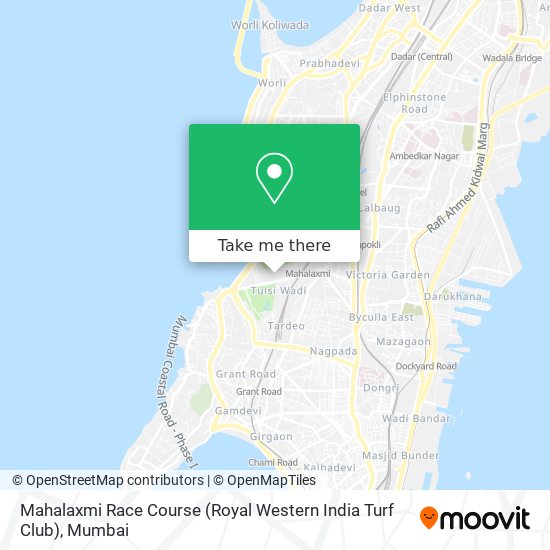 Mahalaxmi Race Course (Royal Western India Turf Club) map