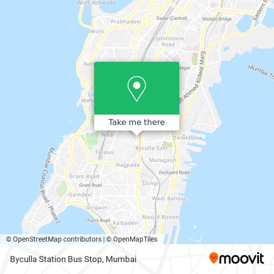 Byculla Station Bus Stop map