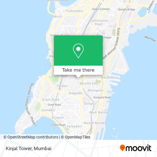 Kinjal Tower map