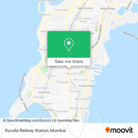 Byculla Railway Station map