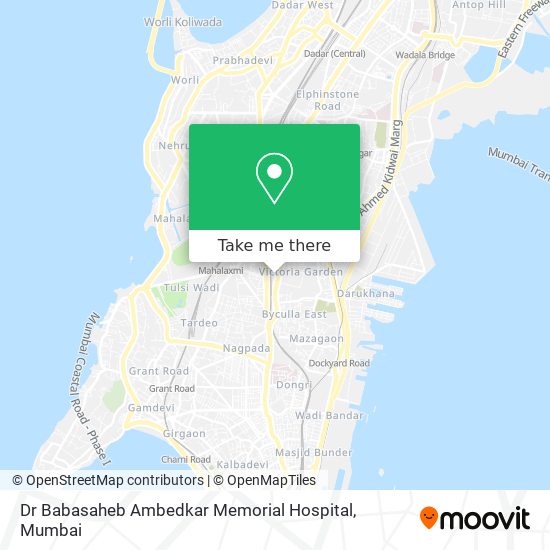 Dr Babasaheb Ambedkar Memorial Hospital map