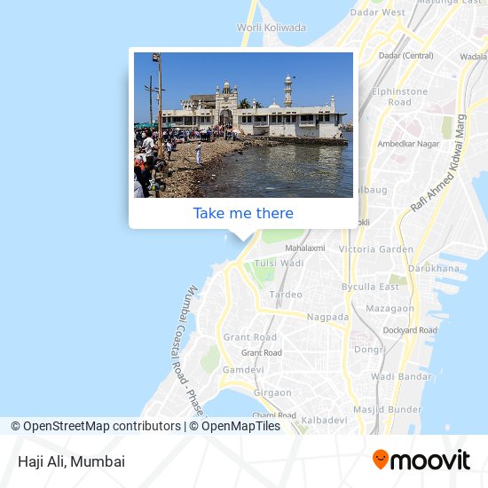 Haji Ali map