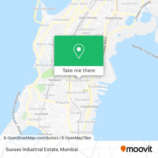 Sussex Industrial Estate map