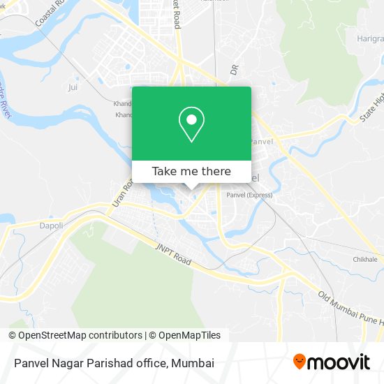 Panvel Nagar Parishad office map
