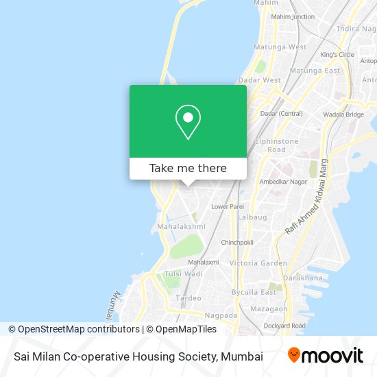 Sai Milan Co-operative Housing Society map