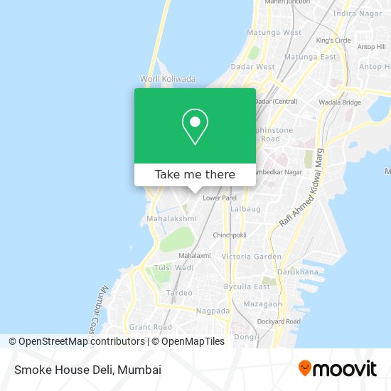 Smoke House Deli map