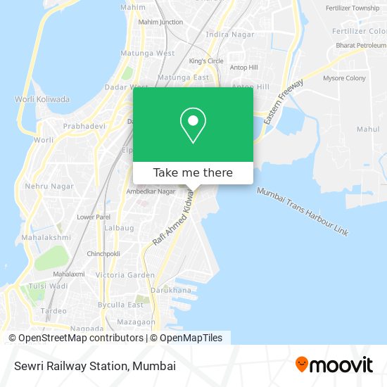 Sewri Railway Station map