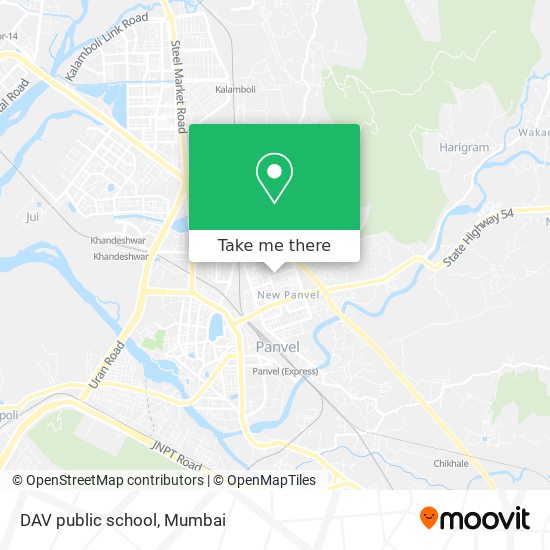 DAV public school map