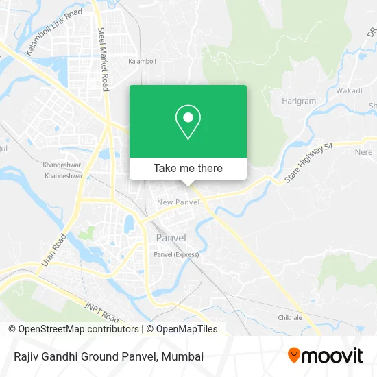 Rajiv gandhi ground panvel map