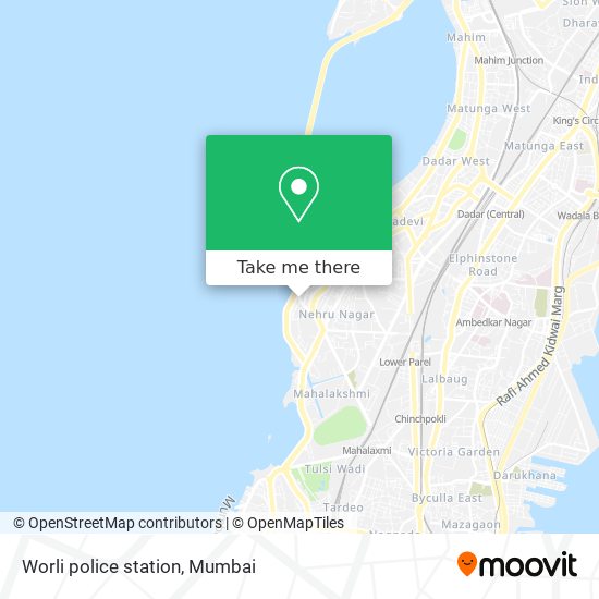 Worli police station map