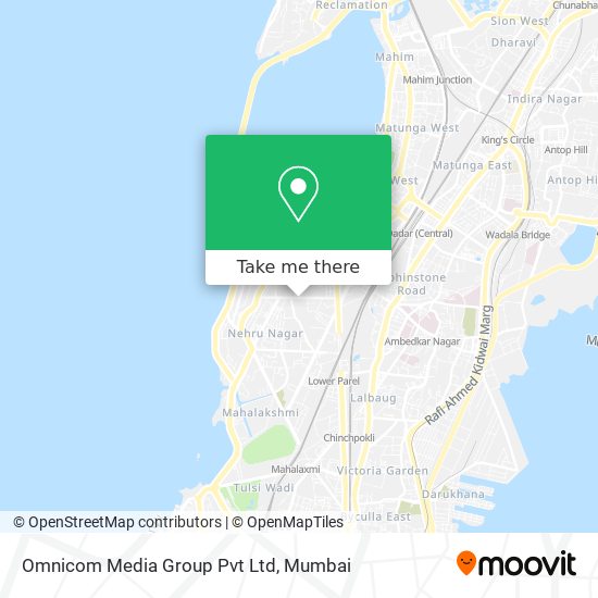 Omnicom Media Group Pvt Ltd map