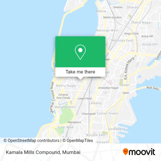 kamala mills compound map